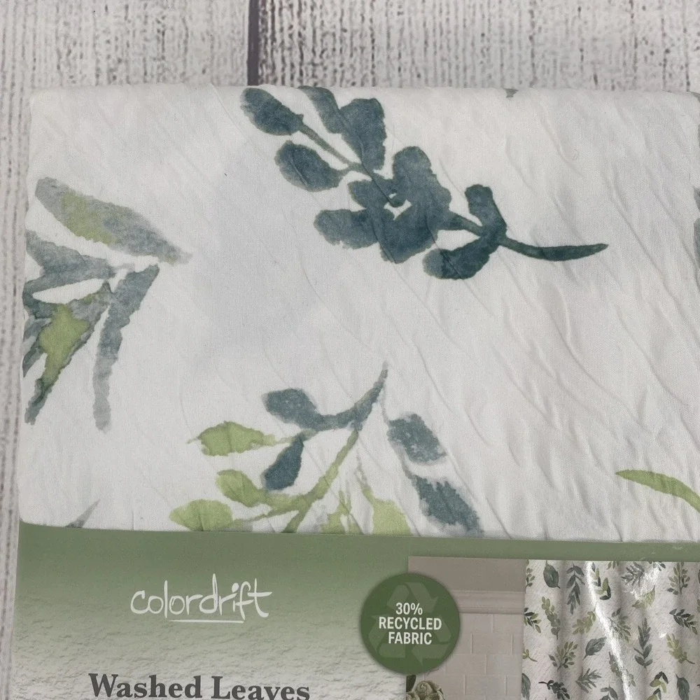 Colordrift shower curtain